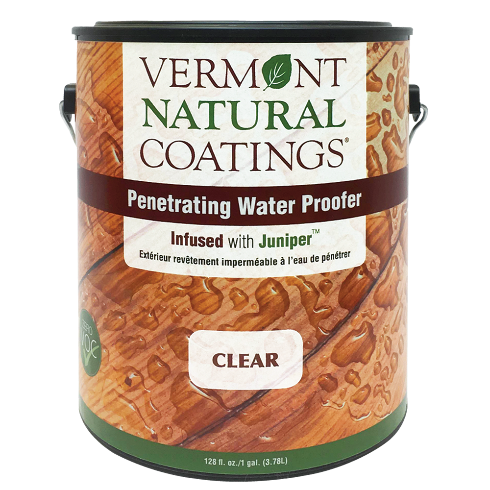 Vermont Natural Coatings Penetrating Water Proofer Infused With Juniper