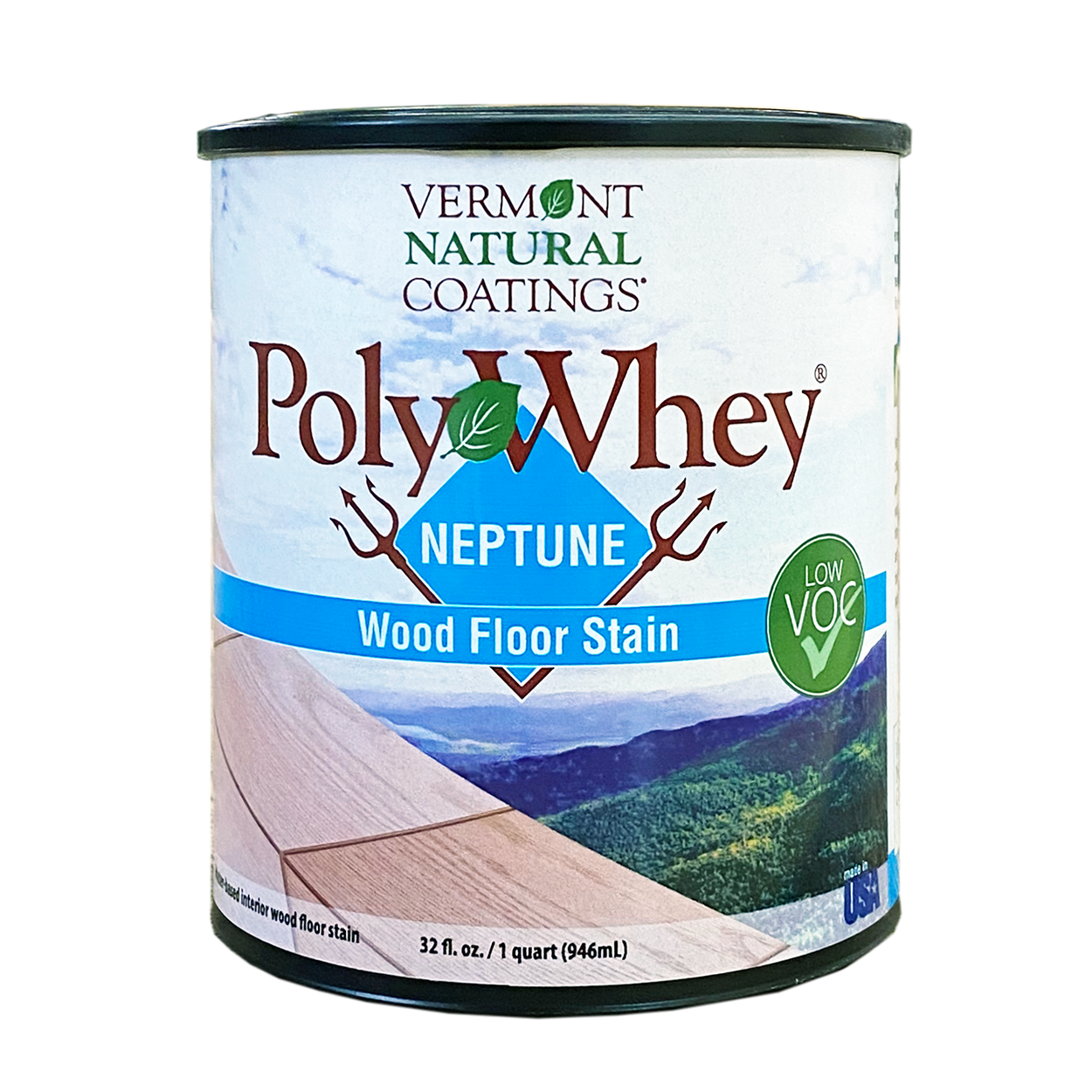 Neptune Wood Floor Stain with PolyWhey