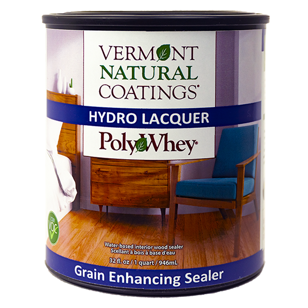Vermont Hydro Lacquer Reactive Sealer with PolyWhey